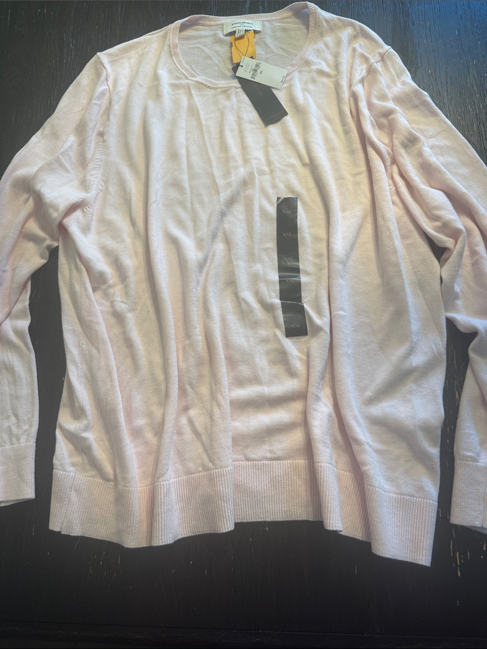 Banana Republic Light Pink Crewneck Sweater